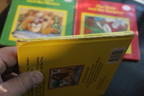 Vintage Aesop's Fables Hardcover Little Books Lot--Read Description - Imagen 3 de 10