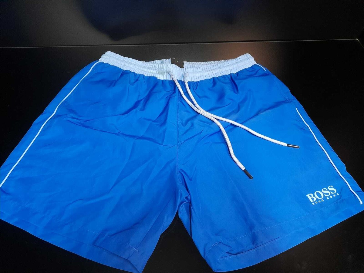 【HUGO BOSS】Starfish スイムショーツ 水着 Hugo Boss Starfish Swim Shorts Turquoise 50269488-449 at