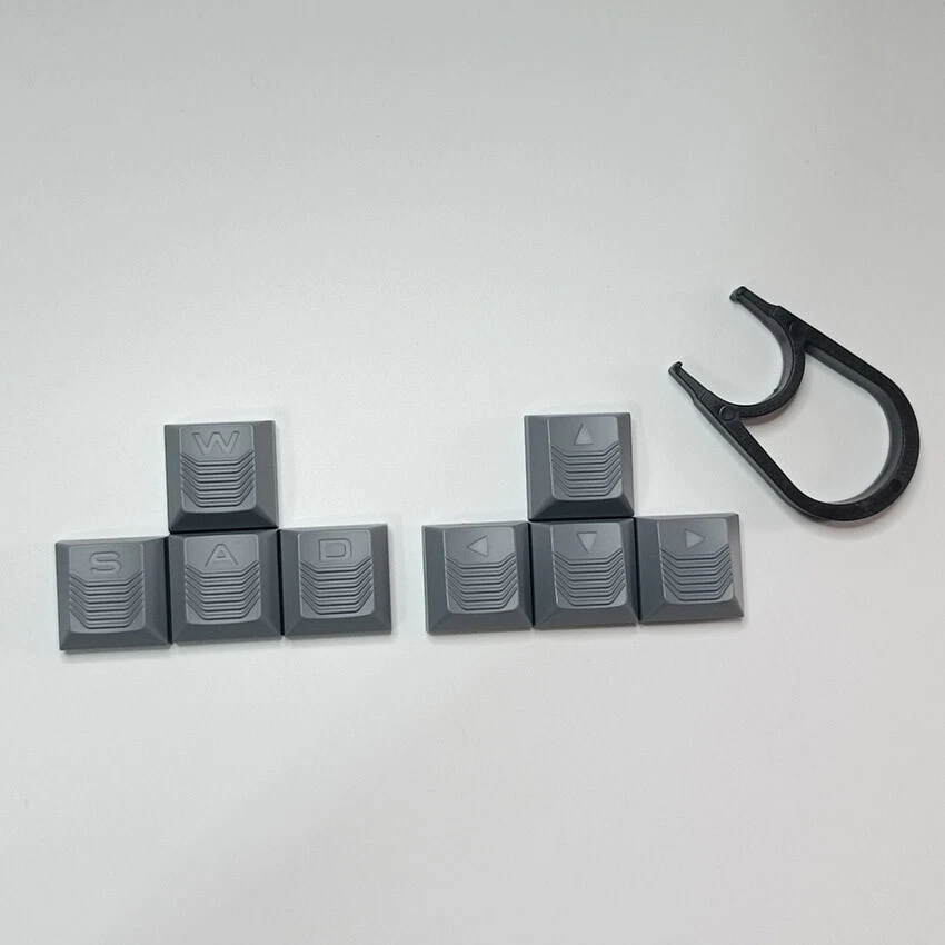 Mechanical Keyboard Key Caps WASD + Directional Key Caps Replacement Accessories