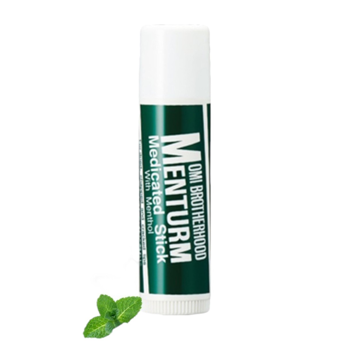 OMI Brotherhood Menturm Medicated Stick with Menthol Lip Balm 4g
