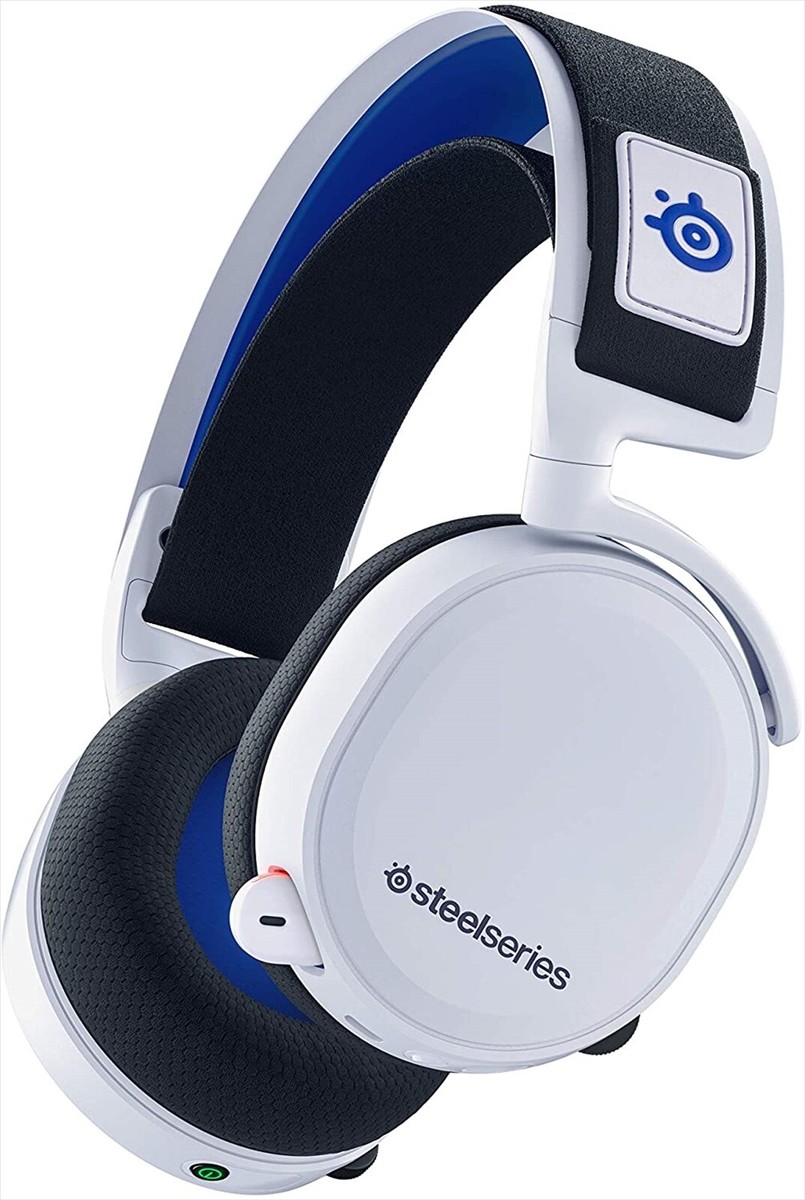 SteelSeries Arctis Nova 7p ホワイト×ブルー Amazon.com: SteelSeries Arctis Nova 7P Wireless Multi