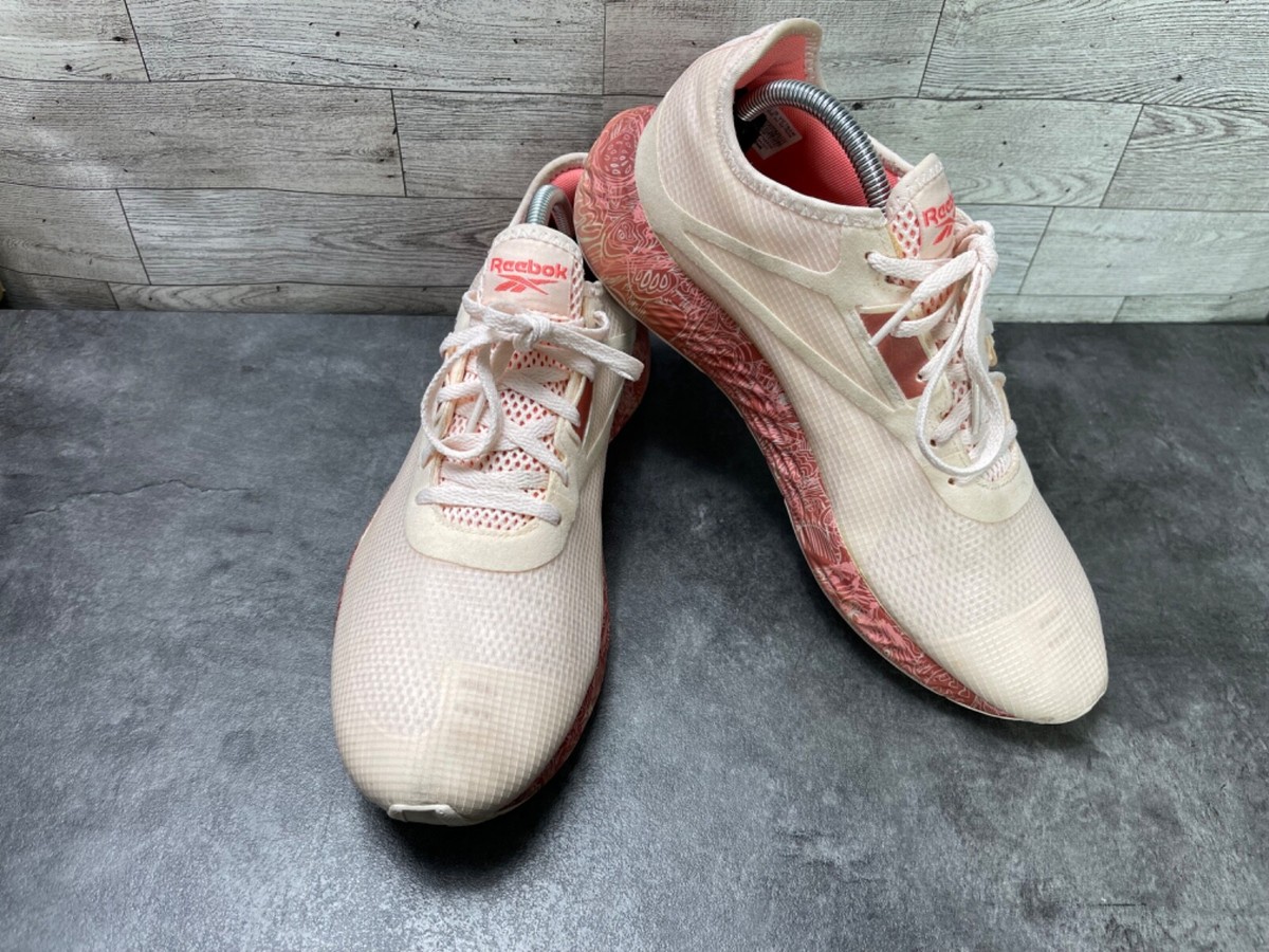 Reebok Sneakers Women 11M Flashfilm Running Shoes Blush Pink FX1247  Athletic