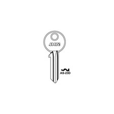 JMA AS-23D ASSA DESK LOCK LOCKER DOOR KEY BLANK