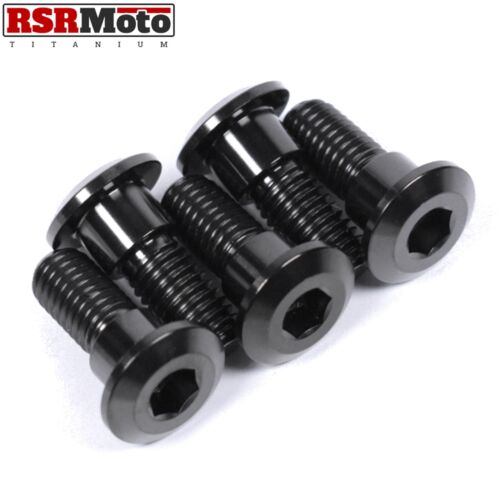 Suzuki GSXR1000 Titanium Rear Brake Disc Rotor Bolts, 2005-2008, K5 K6 K7 K8 - Bild 2 von 3