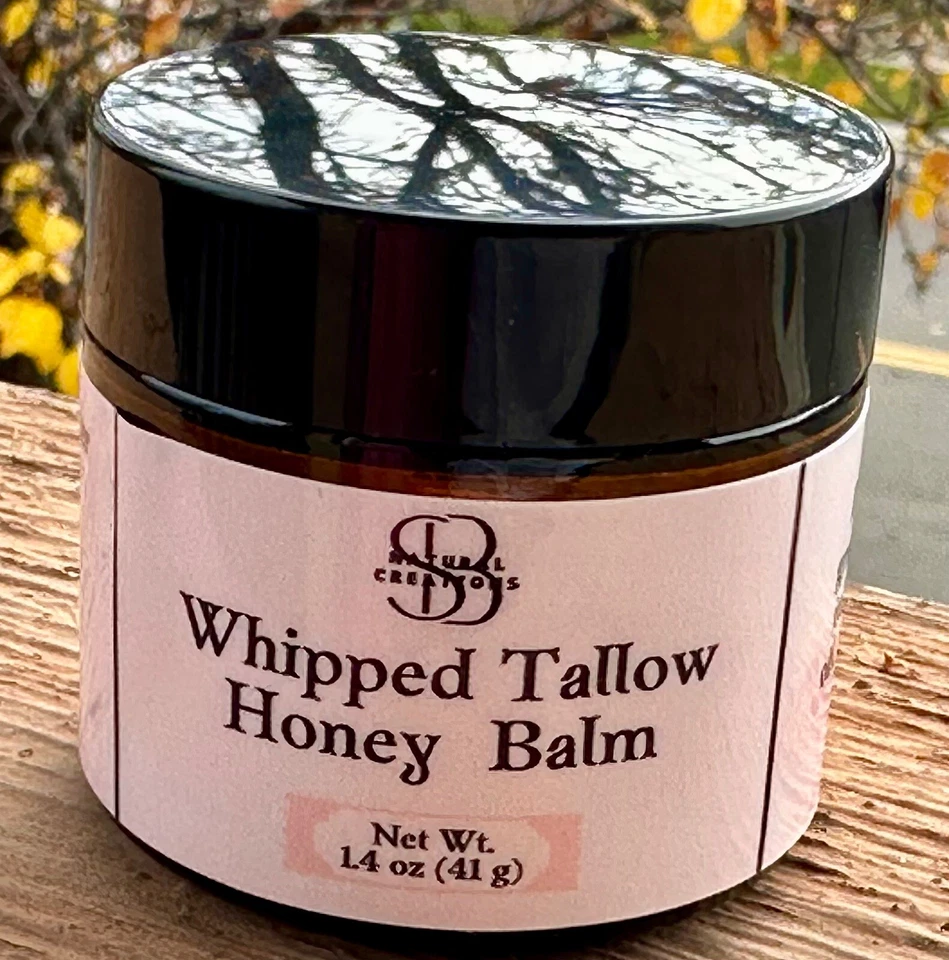 Whipped Halal Grass Fed Beef Tallow And Honey Balm Handcrafted No Additives - Image 4 of 4