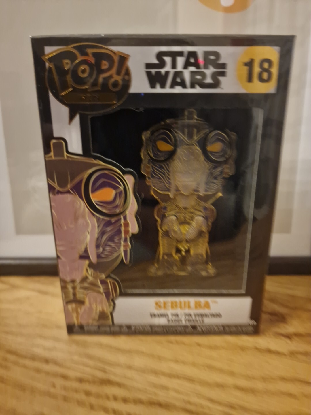 Funko POP! Pins Star Wars SEBULBA 4"" Collectible Enamel Pin #18