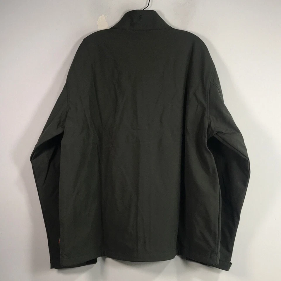 Free Country Soft Shell Zip Jacket, Men's Size XXL - Dark Olive Green - Image 2 of 4