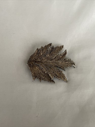 Flora Danica Denmark Sterling Silver Brooch Eggert Vintage