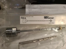 PSI Woodworking DRILL CHUCK MANDREL 3/4 x 16tpi PKM-AL w/ case and drill bit (OK