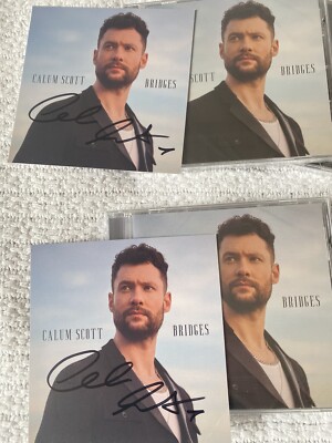 Calum Scott Signed - Bridges CD + Signed Art Card (Britain's Got