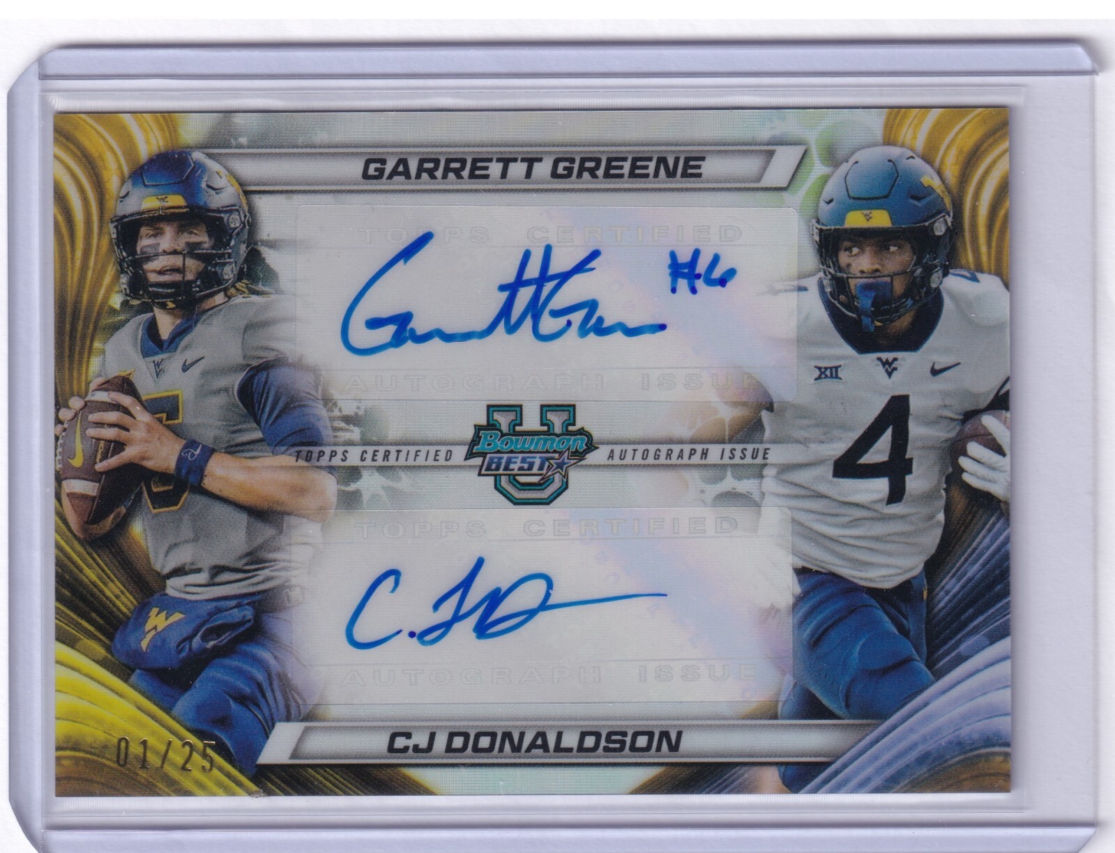 DUAL AUTO CJ Donaldson & Garrett Greene 2024 Bowman Best U 01/25