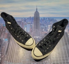 Converse Chuck 70 High Top Suede Seasonal Color Black Mens Size 8.5 172144c New