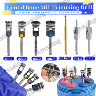 Dental Drills Mill Profiler Ridge Trimmer Abutment Trimming Drill NOBEL ...