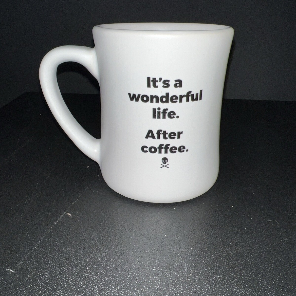 Death Wish Coffee Co Diner Mug - It's a wonderful life. After coffee. - 14  oz | eBay