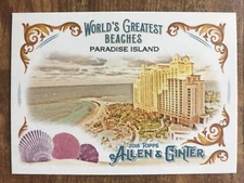 2018 Allen & Ginter World's Greatest Beaches Card WGB-1 Paradise Island Mint