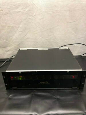  Evertz 7700FR-C Audio and Video Multiframe with (7) 7710XUC-HD and (1) 7700FC