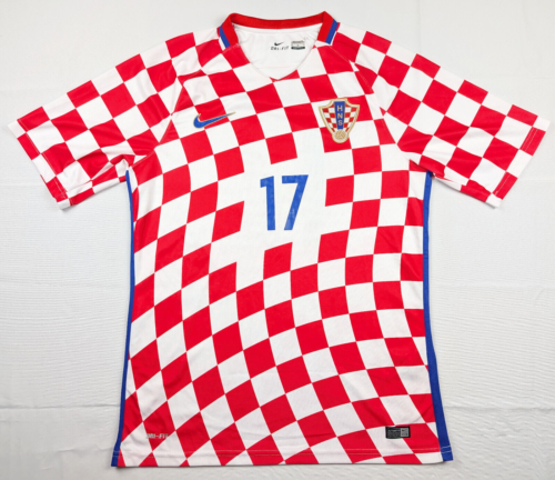 Croatia National Football Team HNS Nike Dri-Fit Jersey Mens Size XL - A.Ilic #17