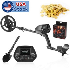 High Sensitive w/ 8 Inch Waterproof Search Coil Gold Treasure Underground Hunter