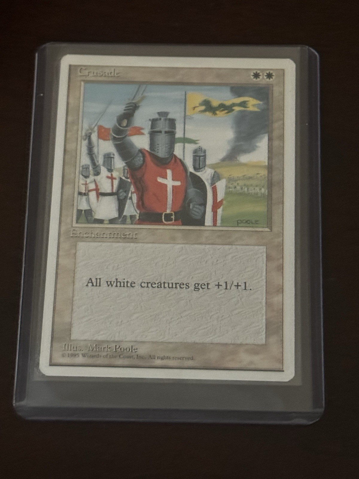 MTG Crusade 4th Edition Banned Card LP Rare Reserved List Magic Card