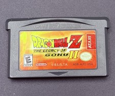 Dragon Ball Z : The Legacy Of Goku II Nintendo GameBoy Advance GBA - untested 