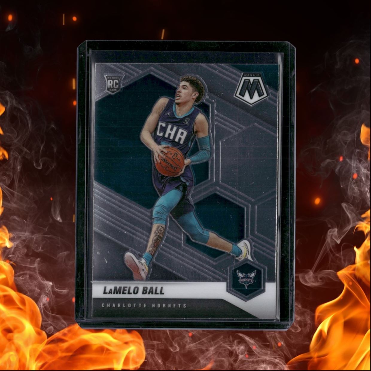 2020-21 Panini Mosaic LaMelo Ball Rookie #202