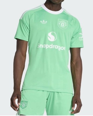 よ*だ様  マンチェスターユナイテッド GK third Manchester United Adidas Third Goalkeeper Jersey Size XL Green