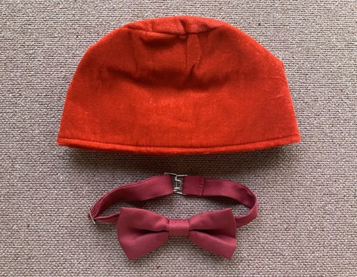 Dr. Who Fez & Bowtie BBC Officially Licensed Costume Hat Matt Smith 11th Doctor