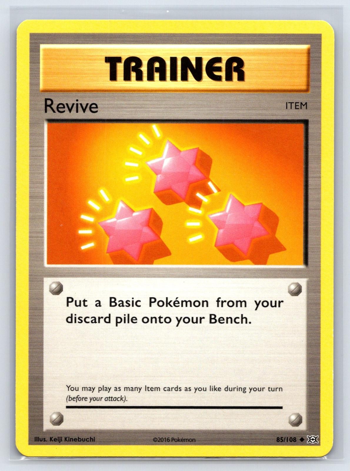 Revive 85/108 Uncommon Evolutions Pokemon Moderately Played
