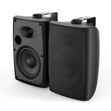 400W 6.5 Inch Passive Outdoor Speakers Wired Waterproof,2 Way Wall Mounted Sp...
