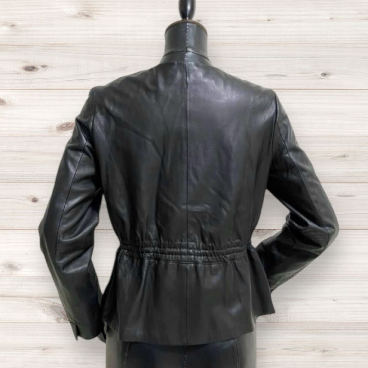 Strawberry Fields Soft Lamb Leather Collarless Zi… - image 5