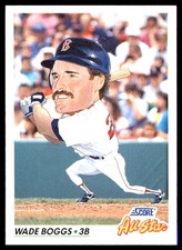 Wade Boggs 1992 Score #434 Boston Red Sox MLB READ FREE SHIPPING AutographDen