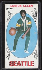 1969-70 Topps #6 Lucius Allen - VG - crease - Set Break! RC
