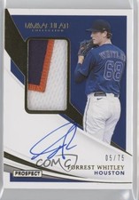 2021 Panini Immaculate Prospect 5/75 Forrest Whitley #PPA-FW Patch Auto 0c6