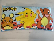 RARE.. 2017 Pokemon Limited Edition Body Pillow Pikachu, Charmander And Dedenne