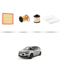 Hoffcar Wartungsset - 4 Filter Kompatibel Mit Citroen C4 Space Tourer 1.6 Blu