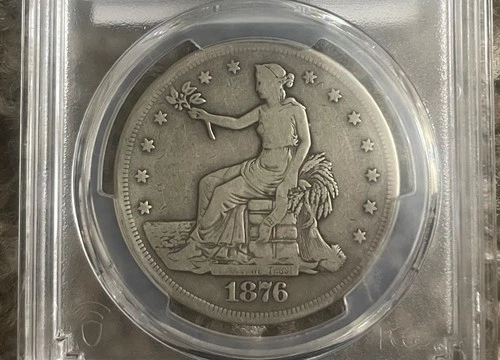 1876-S Trade Dollar (PCGS VG Details)
