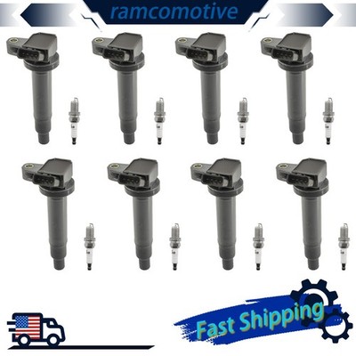 8X ignicion Ignition Coils & 8X Spark Plugs for Toyota 4Runner 4.7L V8 1998