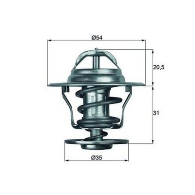 ORIGINAL  Mahle Thermostat, Kühlmittel für Opel OMEGA A REKORD E OMEGA A
