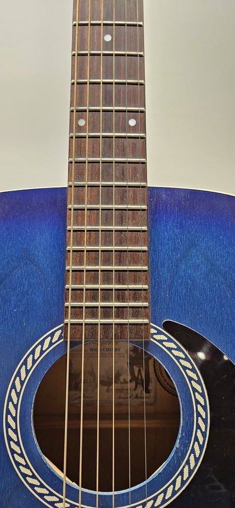 Art & Lutherie Right Handed Acoustic Guitar - Blue Sunburst | eBay