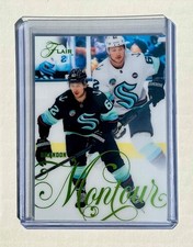 2025-26 Upper Deck Fleer Flair Brandon Montour Lime Green Forecheck SP #115/349!