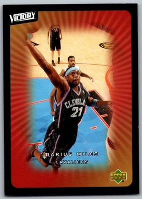 2002-03 Upper Deck Victory Darius Miles Cleveland Cavaliers #15