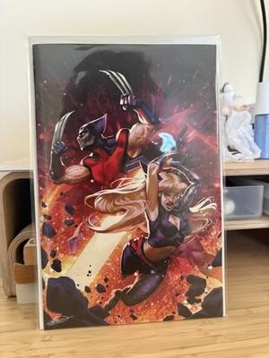Ultimate Wolverine #3 Manhanini Virgin 1:100 Variant Cover NM Magik