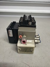 SMC VACUUM SEITCH ZSE1-00-55, NVJ114, VACUUM EJECTOR NZM053H, ZZM-SA (USED)