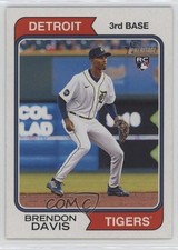 2023 Topps Heritage Brendon Davis #67 1eh5