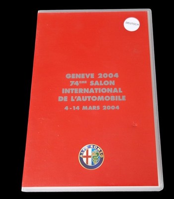 ALFA 8C Coupe GT Coupe Giulietta 50 Years Jahre Pressemappe 2004 XX