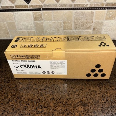 RICOH 408176 High-Yield Black Toner SP C360HA Model M959-00 011