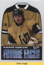 2022-23 Upper Deck Fleer Ultra Future Faces Home Kaedan Korczak #4 READ hk5