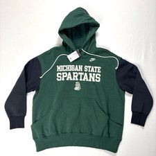 Nike Womens Michigan State Spartans NWT Phoenix Legacy Hoodie Sweatshirt Sz L