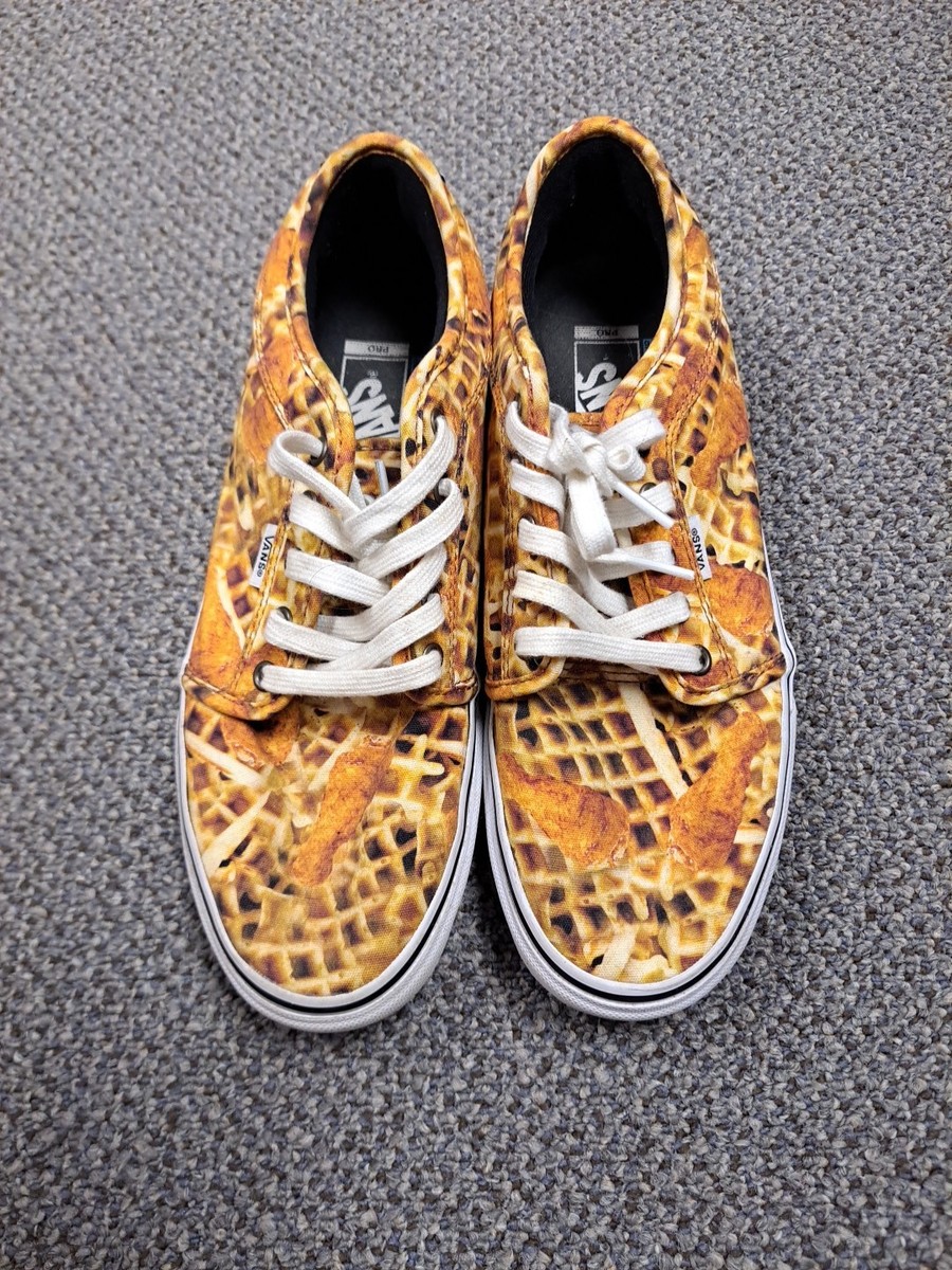 Vans UltraCush Pro Chicken and Waffles Skateboard Sneakers  display picture 1