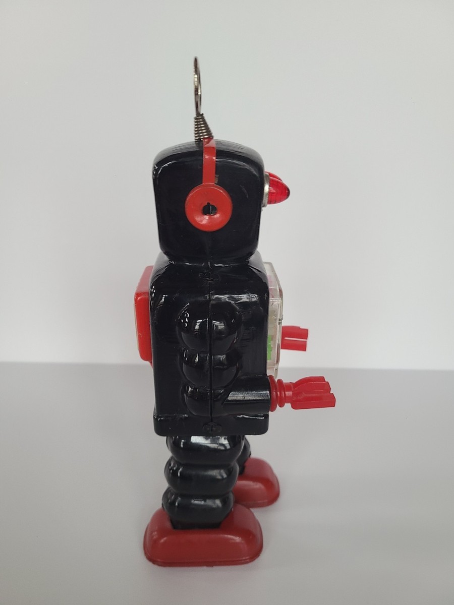 Vintage 1950s Tin Toy Gear Robot Wind Up Japan KO Works! | eBay